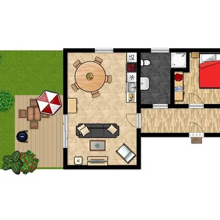 דירה Blaue Lagune